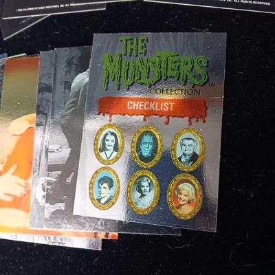 VARIETY OF TRADING CARDS - THE COLLEGE, THE MUNSTERS & GHOSTBUSTERS II