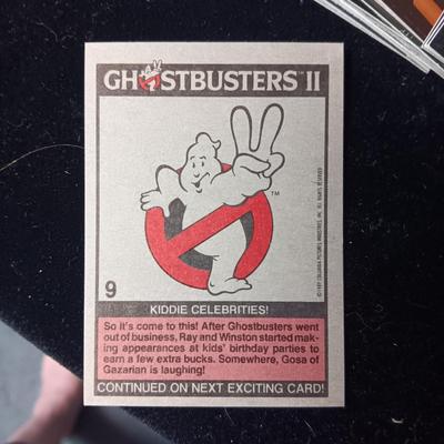 VARIETY OF TRADING CARDS - THE COLLEGE, THE MUNSTERS & GHOSTBUSTERS II