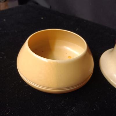 ANTIQUE CELLULOID VANITY SET