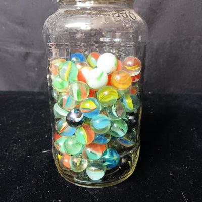 JAR OF MARBLES