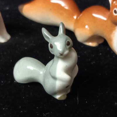 3 CERAMIC ANIMALS MARKED "MADE IN THE USSR"
