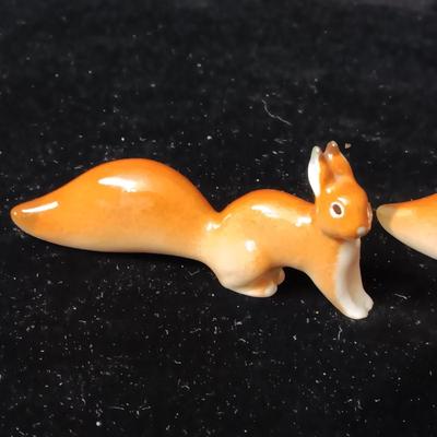 3 CERAMIC ANIMALS MARKED "MADE IN THE USSR"
