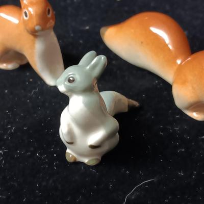 3 CERAMIC ANIMALS MARKED "MADE IN THE USSR"