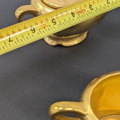 Hand Painted 22 K Gold Tea Set