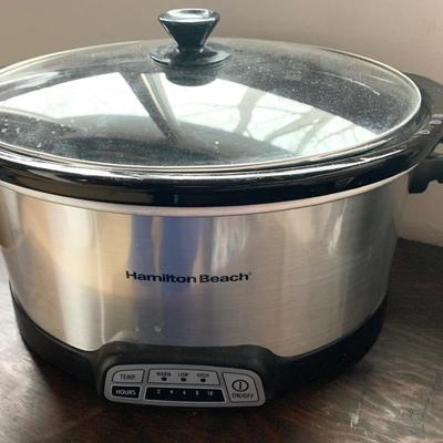 Large Hamilton Beach Crock Pot