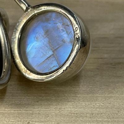 Moonstone Sterling silver wrap Ring 8