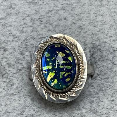 Vintage Mexico 925 Sterling Ring 7