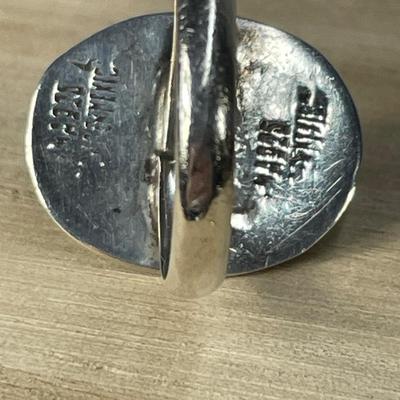 Vintage Mexico 925 Sterling Ring 7