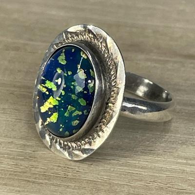 Vintage Mexico 925 Sterling Ring 7