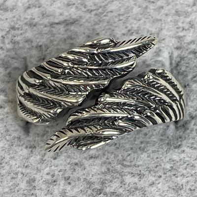 Sterling Silver Wings Ring