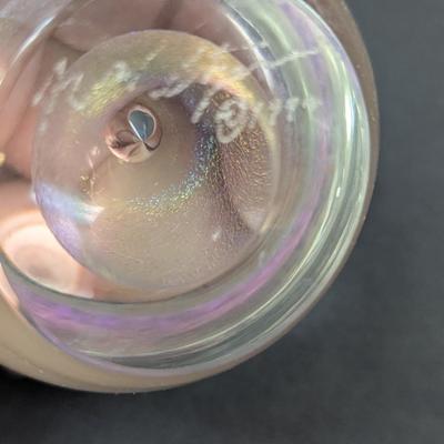 1990 Signed Glass Paperweight