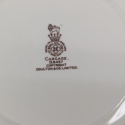 60+ Pieces Of Count Royal Doulton Cascade D 6457 Dinner Set