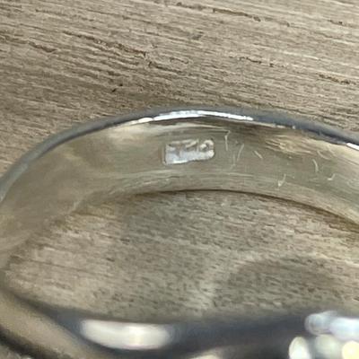 Moonstone Sterling Silver Ring 9