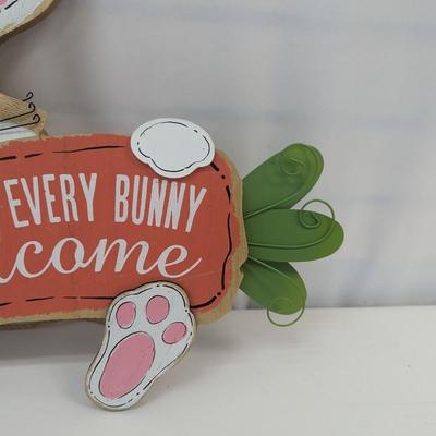 Every Bunny Welcome Wall Decor