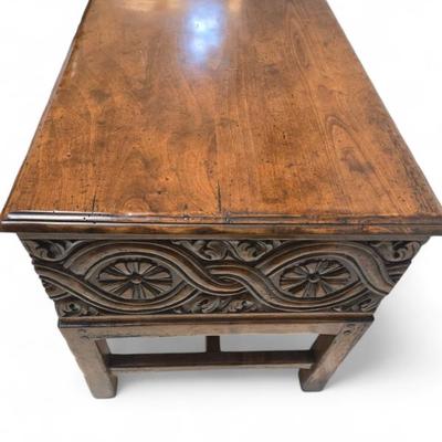 Elm repruction chest side table $490