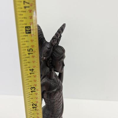 Sarba Bali Carved Wooden Figure 16" Tall