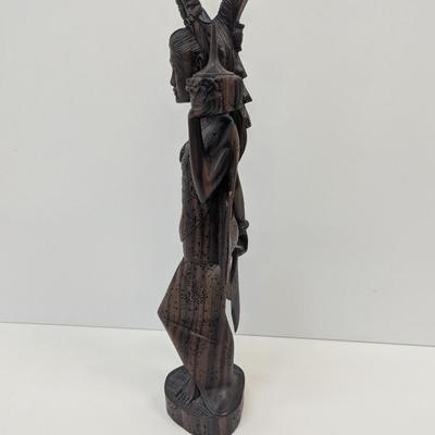 Sarba Bali Carved Wooden Figure 16" Tall