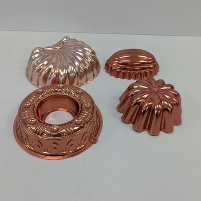 Vintage Copper Baking Pans