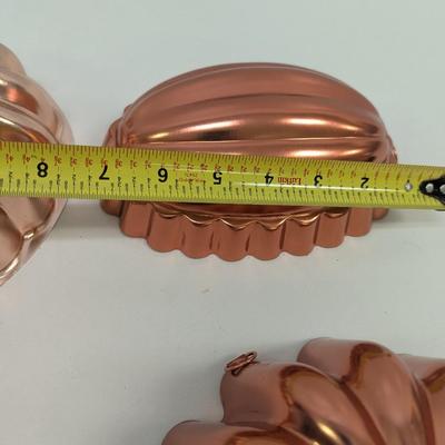 Vintage Copper Baking Pans