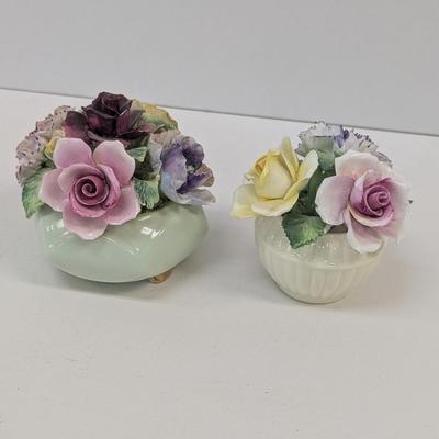Crown Royal & Radnor Bone China Flowers Staffordshire England