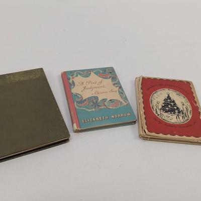 Vintage Books A Pint Of Judgment 1939 First Edition Once On Christmas 1938
