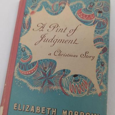 Vintage Books A Pint Of Judgment 1939 First Edition Once On Christmas 1938