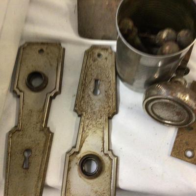 Enamel Covered Dish, Door Hinges, Door Face Place, Buggy Step, Door Knob