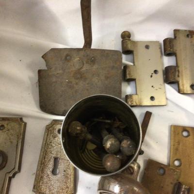 Enamel Covered Dish, Door Hinges, Door Face Place, Buggy Step, Door Knob