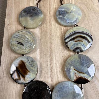 Large Faceted Gemstone Beads