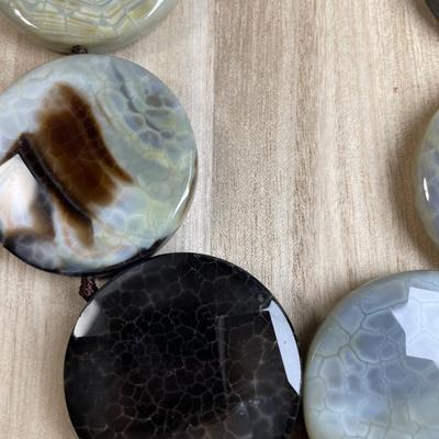 Large Faceted Gemstone Beads