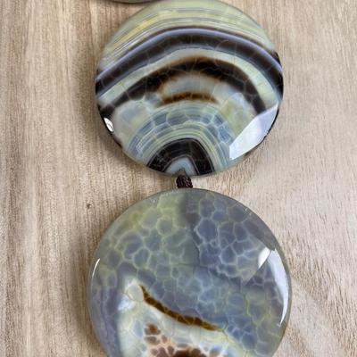Large Faceted Gemstone Beads