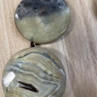 Large Faceted Gemstone Beads