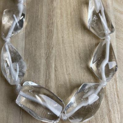 Rock Crystal Faceted Stone Beads