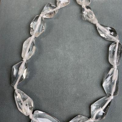 Rock Crystal Faceted Stone Beads