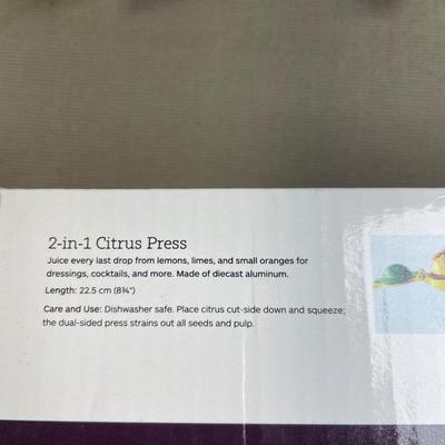 Epicure Citrus Press and Burger Press New