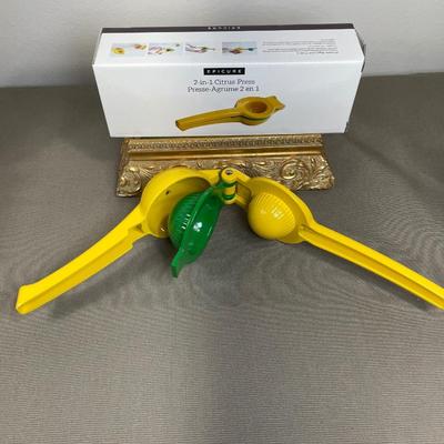 Epicure Citrus Press and Burger Press New