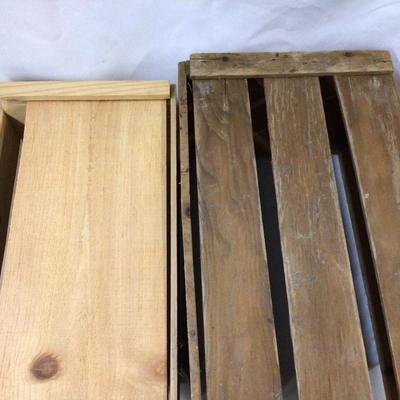 Red Delicious Apple and Harvest Time Fruit Wood Creates