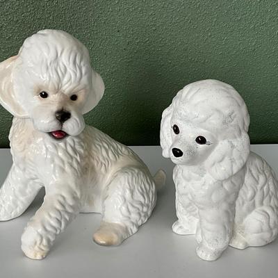 Ceramic Poodles