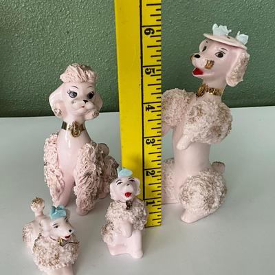 Vintage Royal Japan Ceramic Spaghetti Poodles