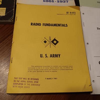 BOOKS ON MILITARY AND AIRPLANES