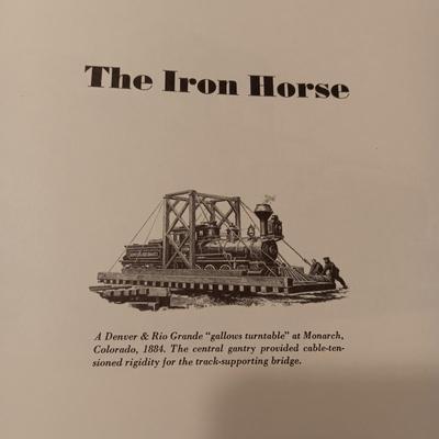 2 ILLUSTRATED COFFEE TABLE AND 1 OTHER BOOK ON TRAINS