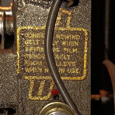 WORKING KEYSTONE 8 MM MOVIE PROJECTOR MODEL M-8