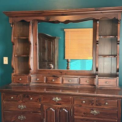 Ethan Allen Solid Wood Dresser
