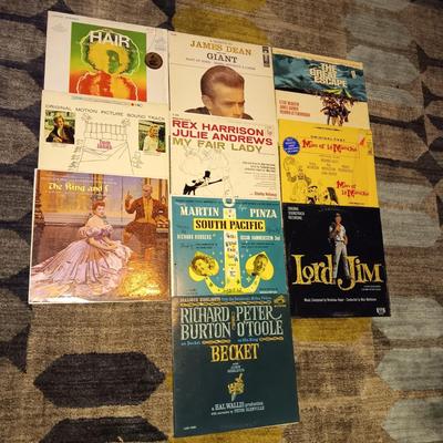 MOTION PICTURE SOUNDTRACKS ON VINYL RECORDS