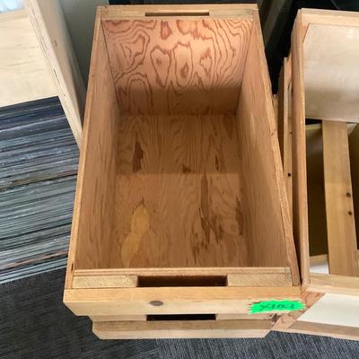 X102-Record Crates x 3