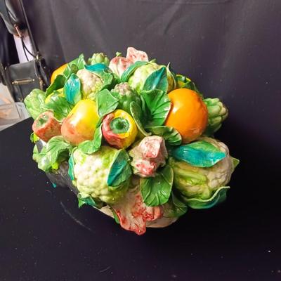 JAY WILLFRED CERAMIC FRUIT CENTERPIECE MADE IN ITALY