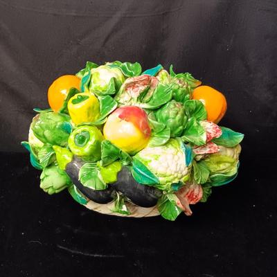JAY WILLFRED CERAMIC FRUIT CENTERPIECE MADE IN ITALY