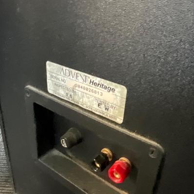 X107-Advent Heritage speakers x two