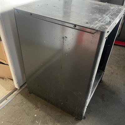 Craftsman Metal Table/Cabinet (BG-MG)