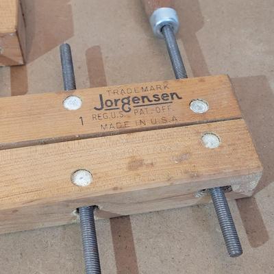 Five Hand-screw Wooden Clamps (WM-EL)